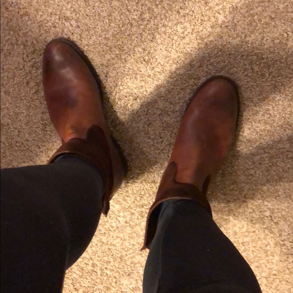 Frye booties ladies size 7